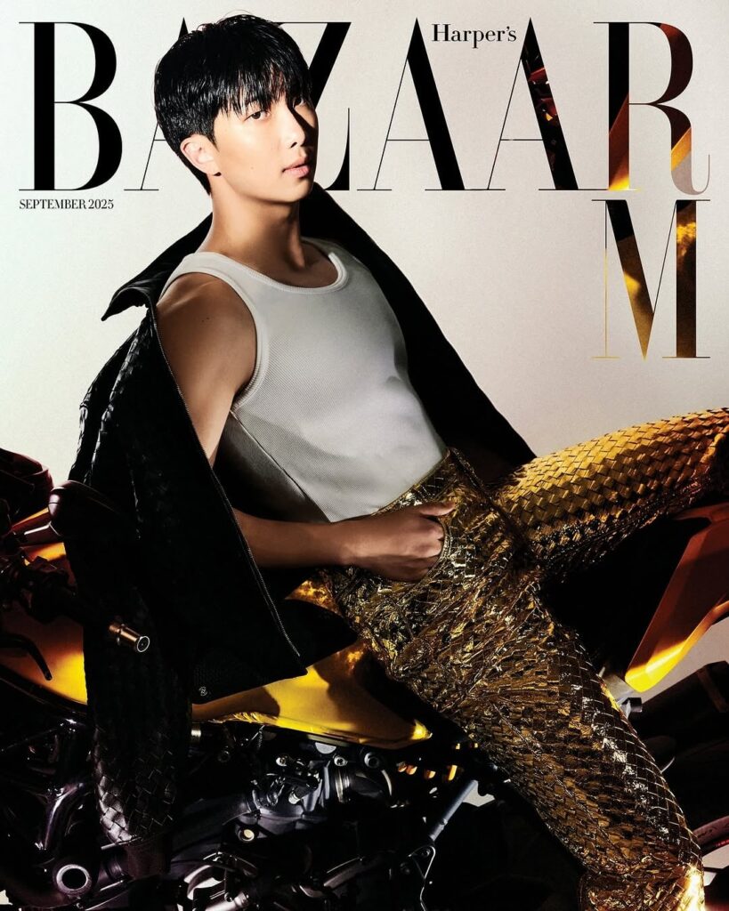 BTS RM - Harper's Bazaar Korea X Bottega Veneta (September 2025 Cover)