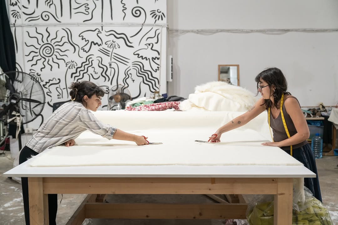 ورشة العمل تحضيراً لـ“كارمن“. (ربيع كيروز)