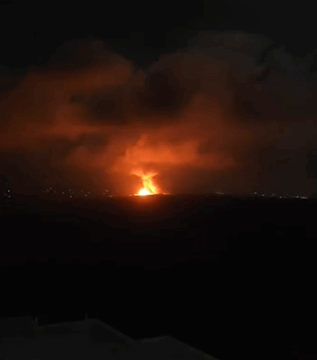 آثار الدمار في دير سريان إثر الغارات الاسرائيلية ليل أمس (صور)