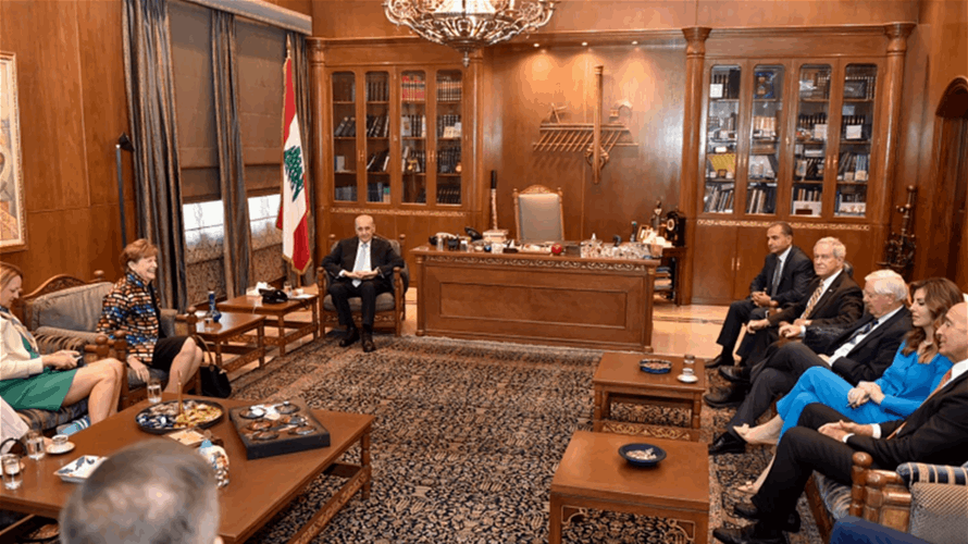 بري لم يكن مرتاحاً لأجواء محادثاته مع الوفد الأميركي… وهذا ما قاله لـ"الجمهورية" – LBCI Lebanon بري لم يكن مرتاحاً لأجواء محادثاته مع الوفد الأميركي... وهذا ما قاله لـ"الجمهورية" - LBCI Lebanon