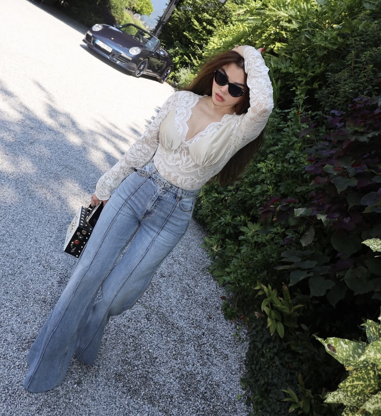 هيفاء وهبي في كومو (إنستغرام)