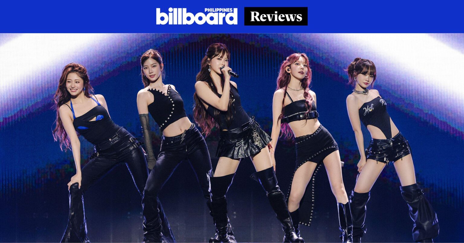 مجموعة Le Sserafim Manila Ablaze مع حفلتها "Easy Crazy Hot" - مراجعة @ Billboard Philippines (250806)