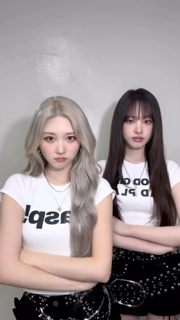 250830 ive تحديث Tiktok الرسمي مع Gaeul & Liz - أنت جميلة بغض النظر عما تفعله 🙅‍♀oxz