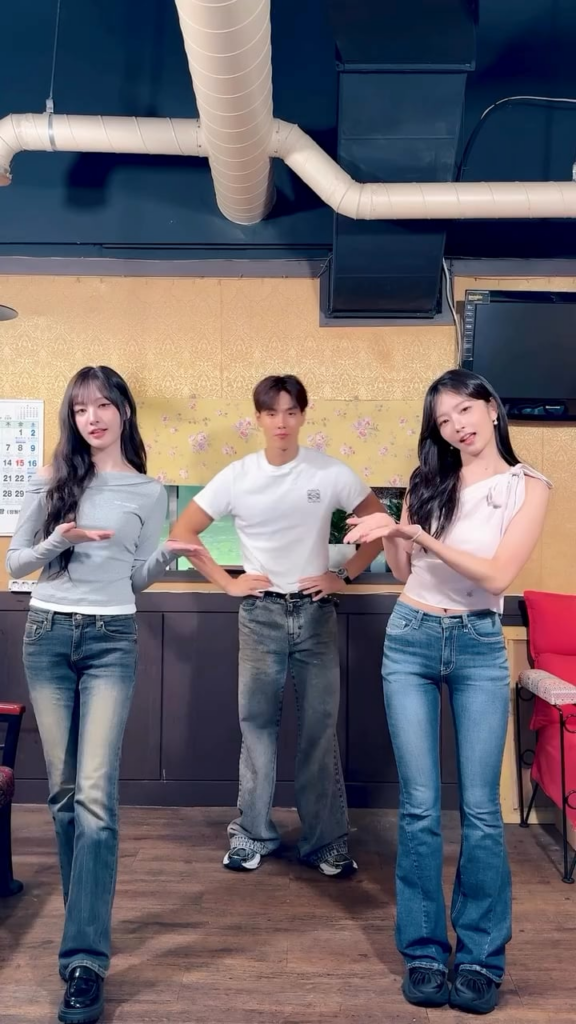 250830 ive تحديث Tiktok الرسمي مع Rei & Liz (الفذ. Monsta X Showeru) - xoxz (التحدي)