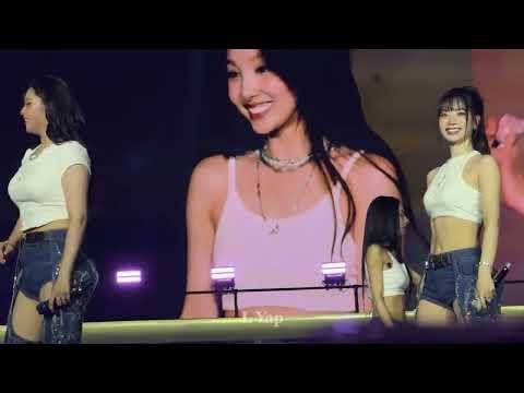 250803 - تحديث Lyap YouTube: مرتين - إنهاء منة + شعور خاص 4K fancam @ lollapalooza 2025
