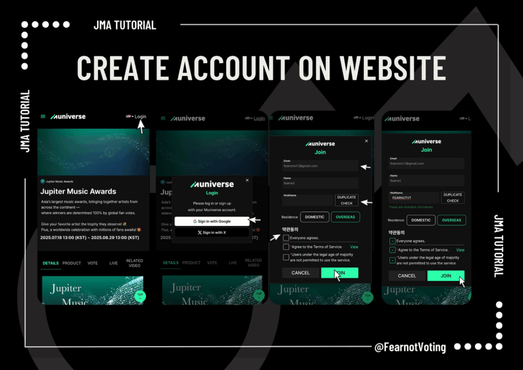 تصويت الجولة النهائية JMA