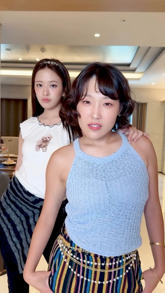250826 Ive Ive Instagram Reels Update with Yujin - Xoxz Challenge with Lee Eunji