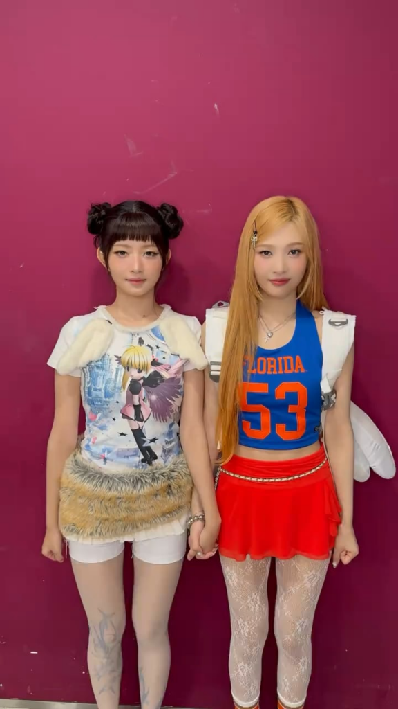250831 Red Velvet Tiktok Update مع REI و Red Velvet Joy