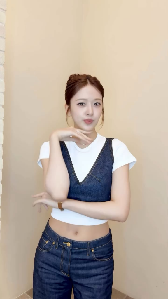 250825 ive تحديث Tiktok الرسمي مع Yujin (الفذ. NA PD) - xoxz (التحدي)