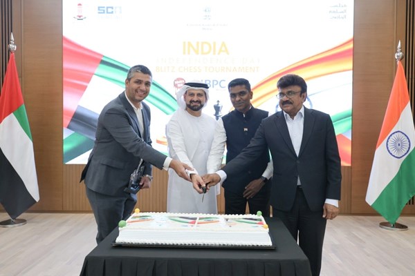 شطرنج الشارقة يحتفل باليوم الوطني الهندي شطرنج الشارقة يحتفل باليوم الوطني الهندي