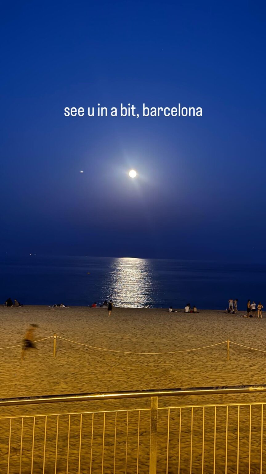 250809 تحديث قصة Rosé IG