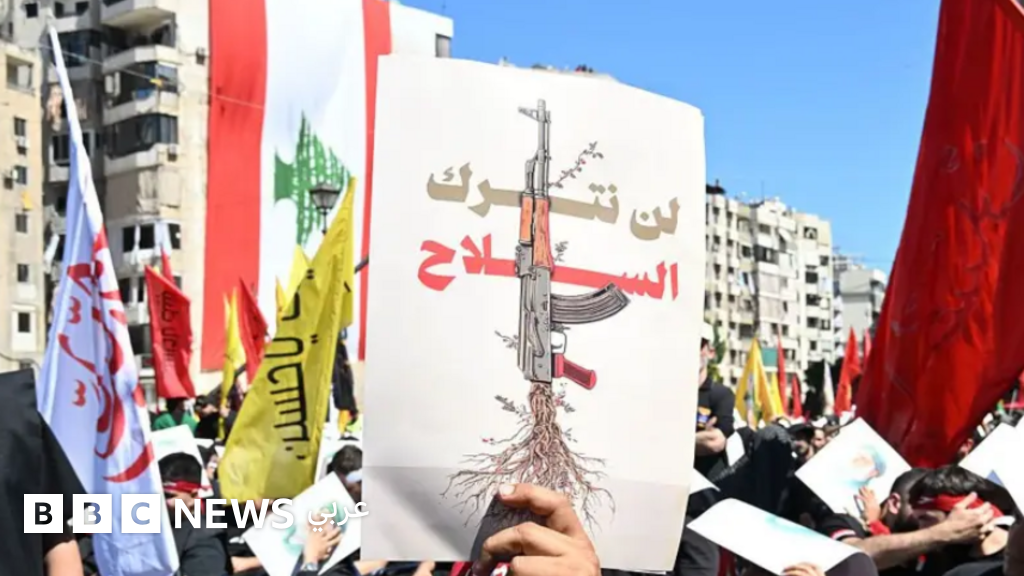 "حزب الله: نعيم قاسم يحذر من أن نزع سلاح الحزب قد يغرق البلاد في "حرب أهلية