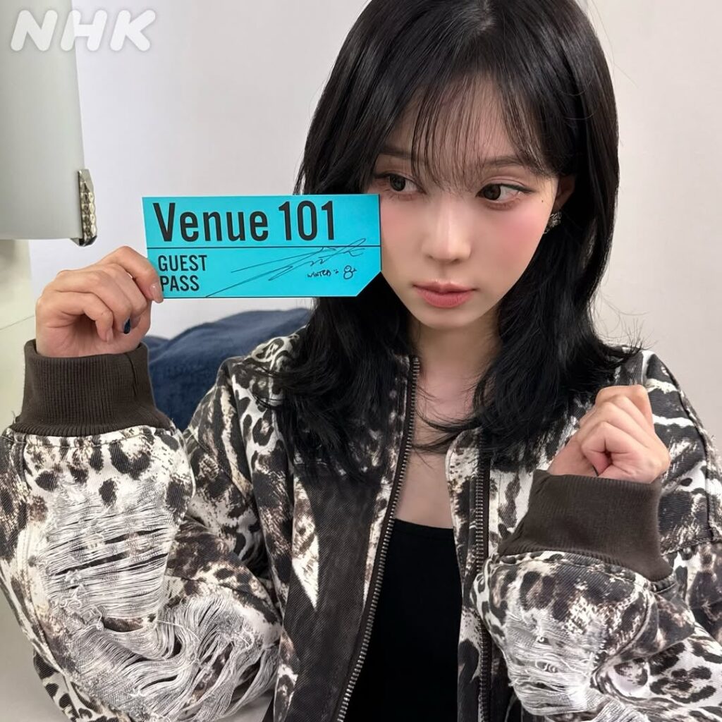 250830 NHK Venue101 Instagram Update مع AESPA