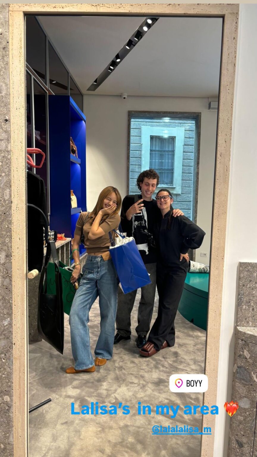 250805 تحديث قصة IG Boyyofficial W/ Lisa