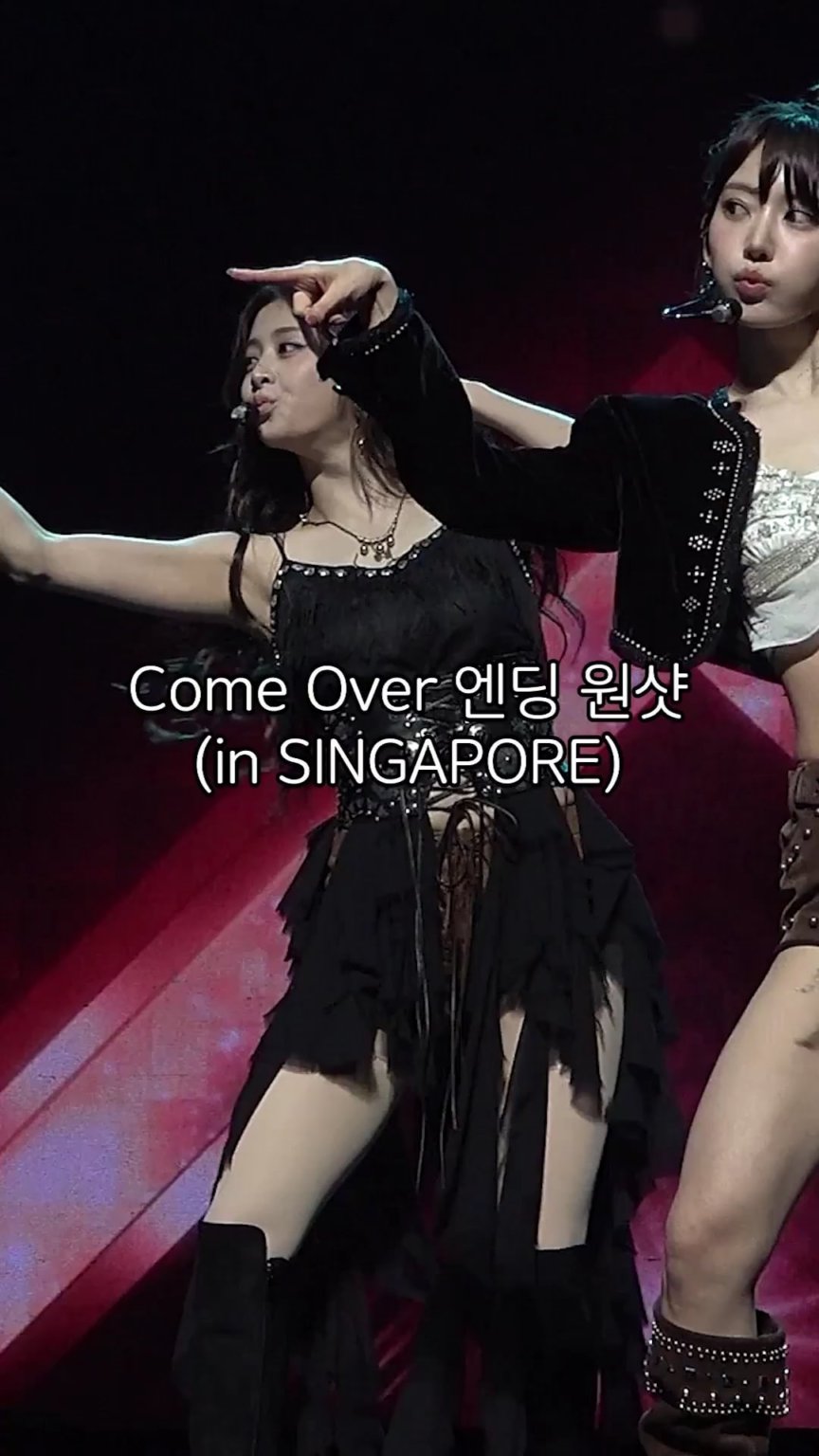 250818 Le Sserafim Tiktok Update - تعال إلى نهاية واحدة في سنغافورة 😘