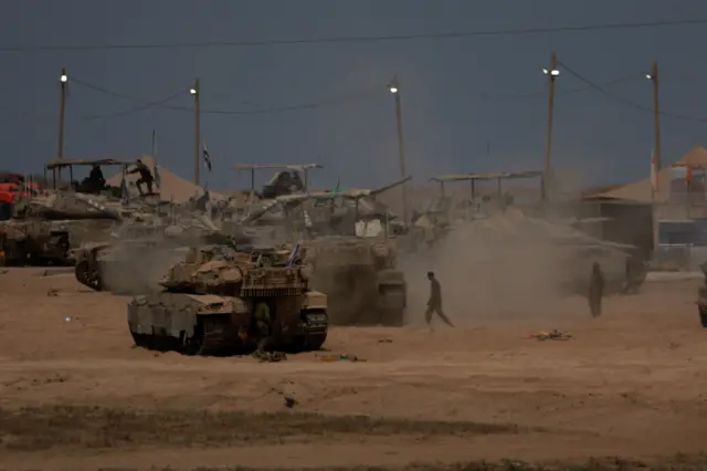 دبابات الجيش الإسرائيلي