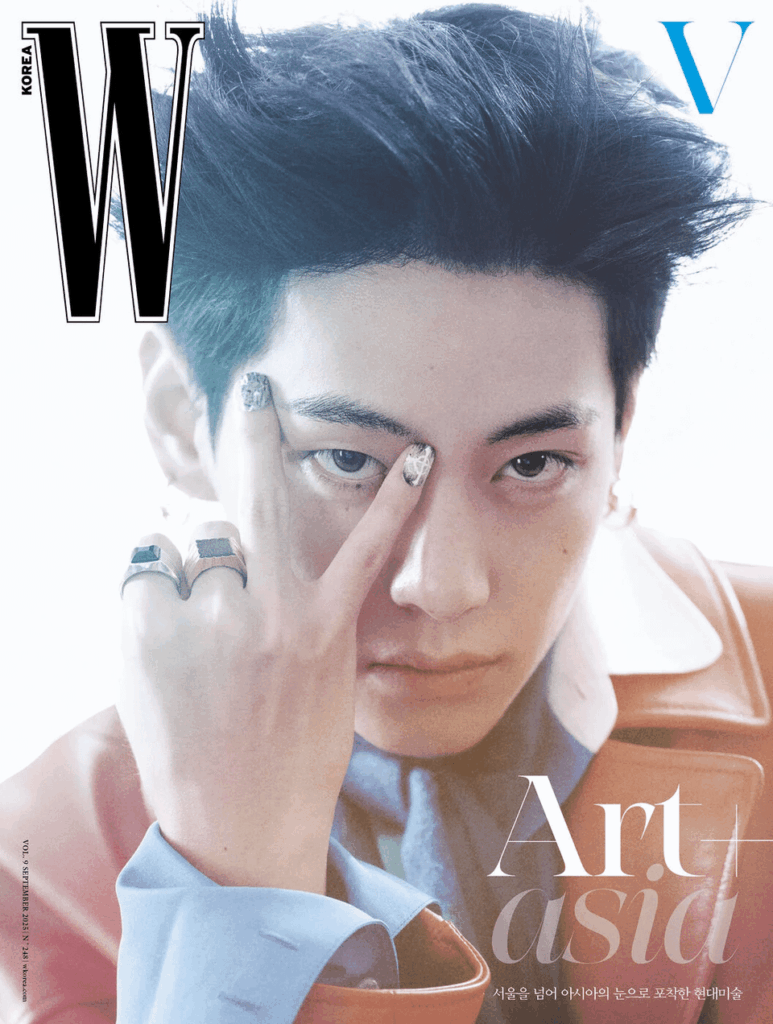 BTS V - W Korea X Celine (المجلد 9 / سبتمبر 2025 أغطية العدد)