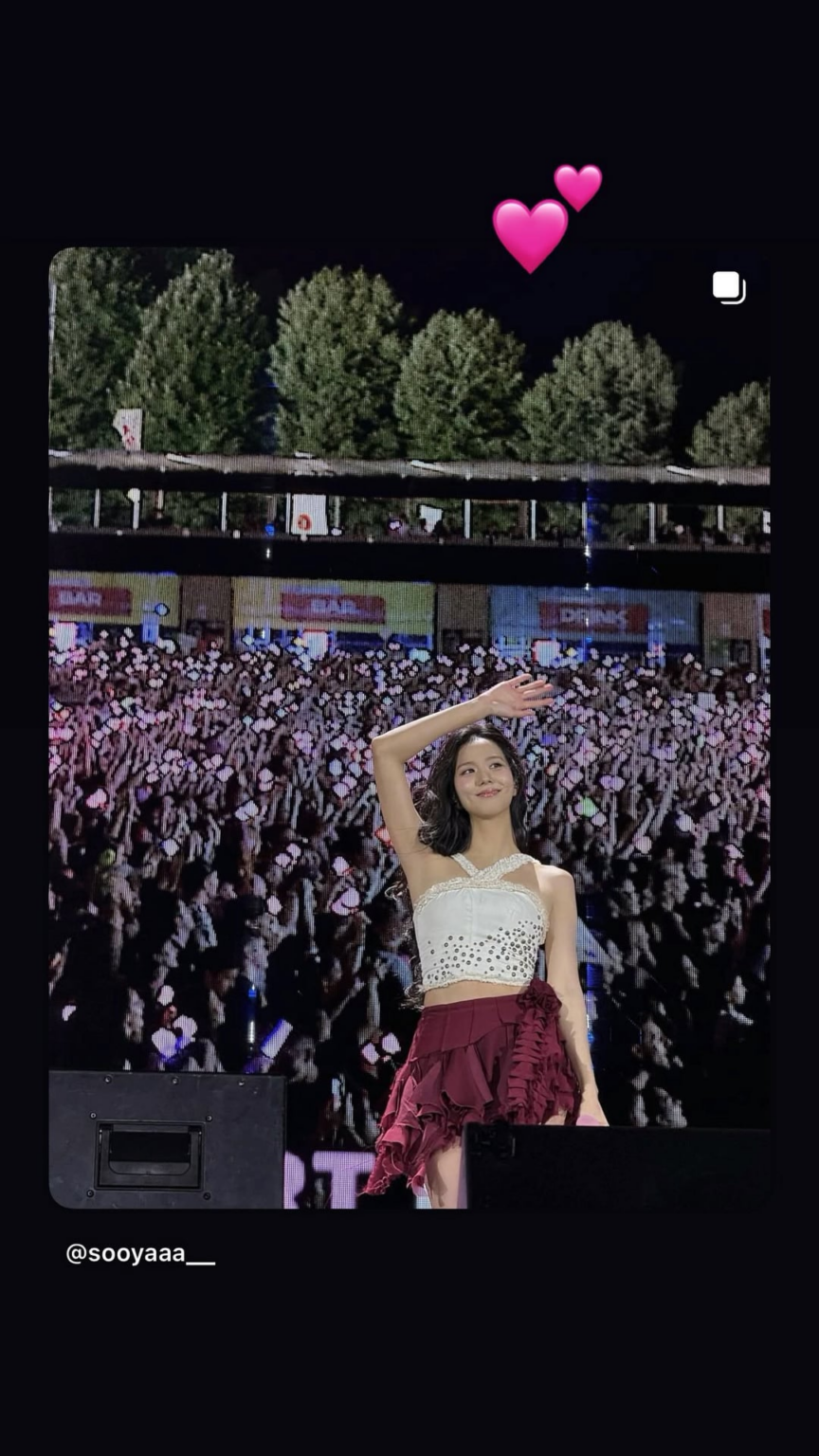 250810 Jisoo IG تحديث قصة