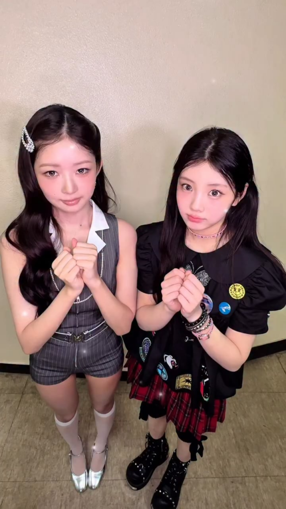 250824 INLIT INVALY INSTAGRAM Reels Update مع Rei - Topping Challenge with Wonhee