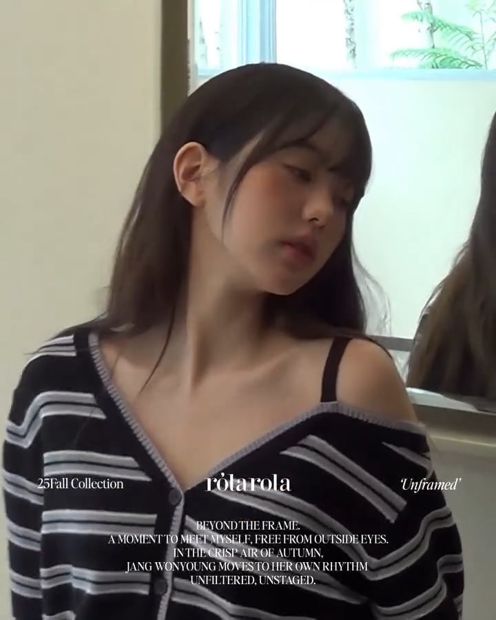 250820 Wonyoung - "Unframed" (Rolarola 25 Fall Collection دعابة)