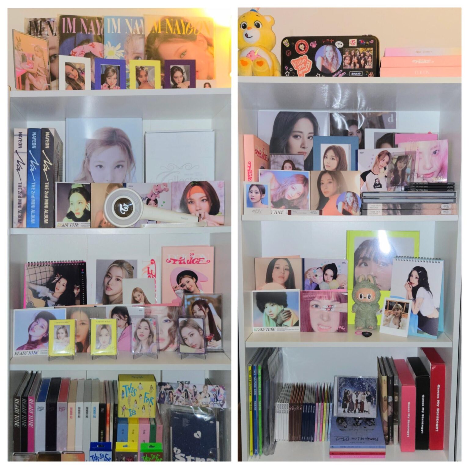 إعادة ترتيب أرفف مرتين 💜