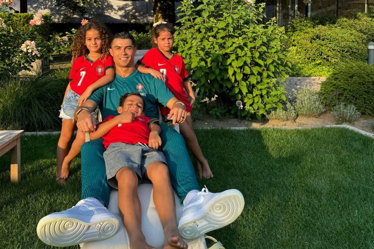 كريستيانو رونالدو المصدر: حسابه عبر انستغرام