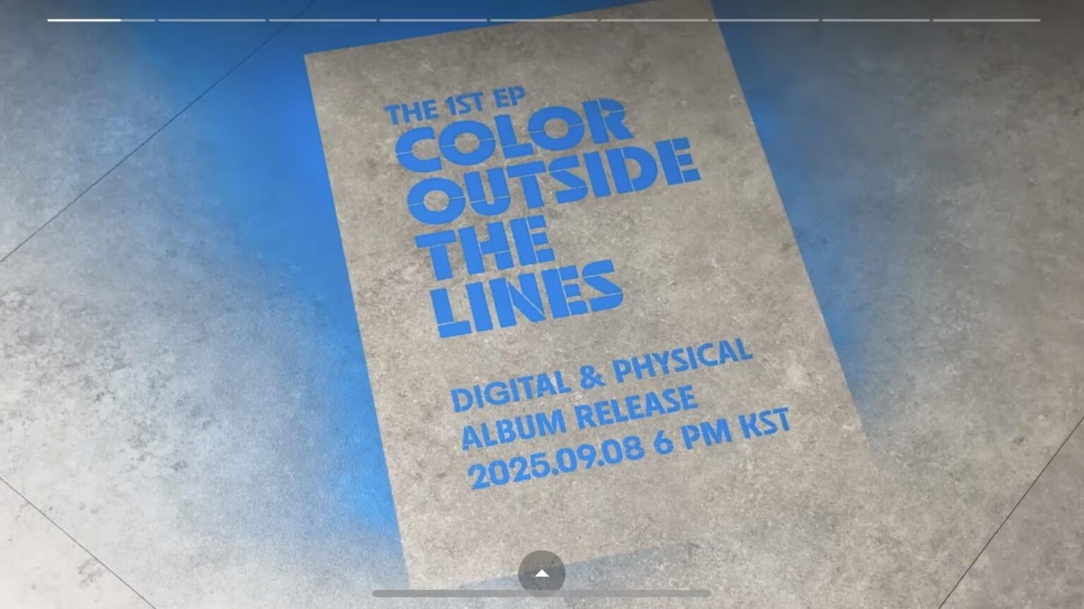 سيصدر Cortis (اللون خارج الخطوط) (Bighit Music New Boy Group) أول EP "اللون خارج الخطوط" في 8 سبتمبر