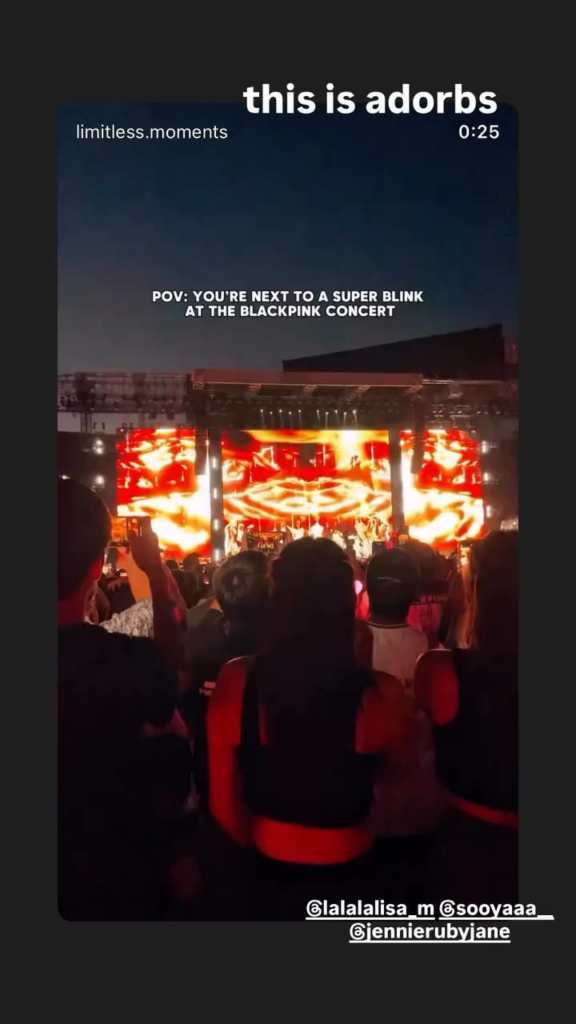 250802 تحديث قصة Rosé IG