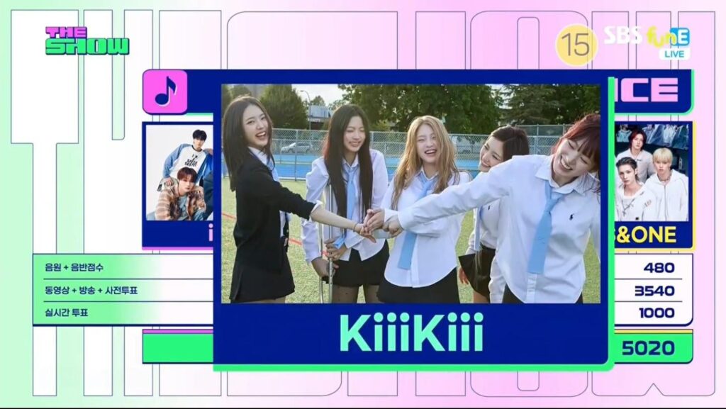 حصل Kiiikiii على فوزه الأول على "الرقص وحده" في SBS Fune The Show (250819)