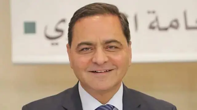 صورة لرجل الأعمال الفلسطيني سمير حليلة المرشح لحكم غزة.