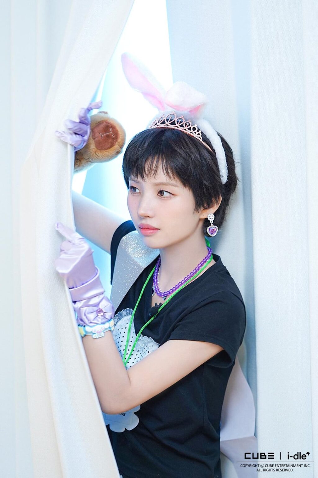 250826 I-lood خلف الصورة-🎂 Happy Soyeon Day 💛 (الفذ. حفلة عيد ميلاد Fairy Hamzzi غير عادي) وراء الكوالي