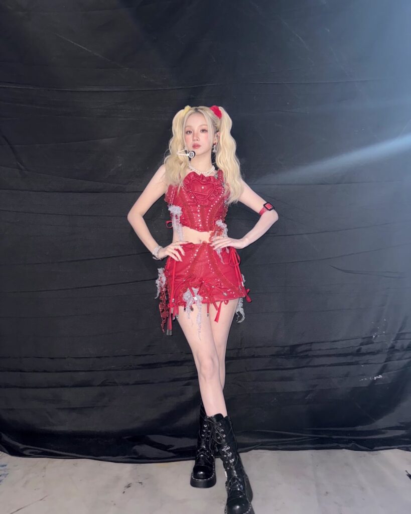 250810 التحديث الرسمي - Yuqi في Crossfire Mobile Game Day و Crossfire Mobile League Summer