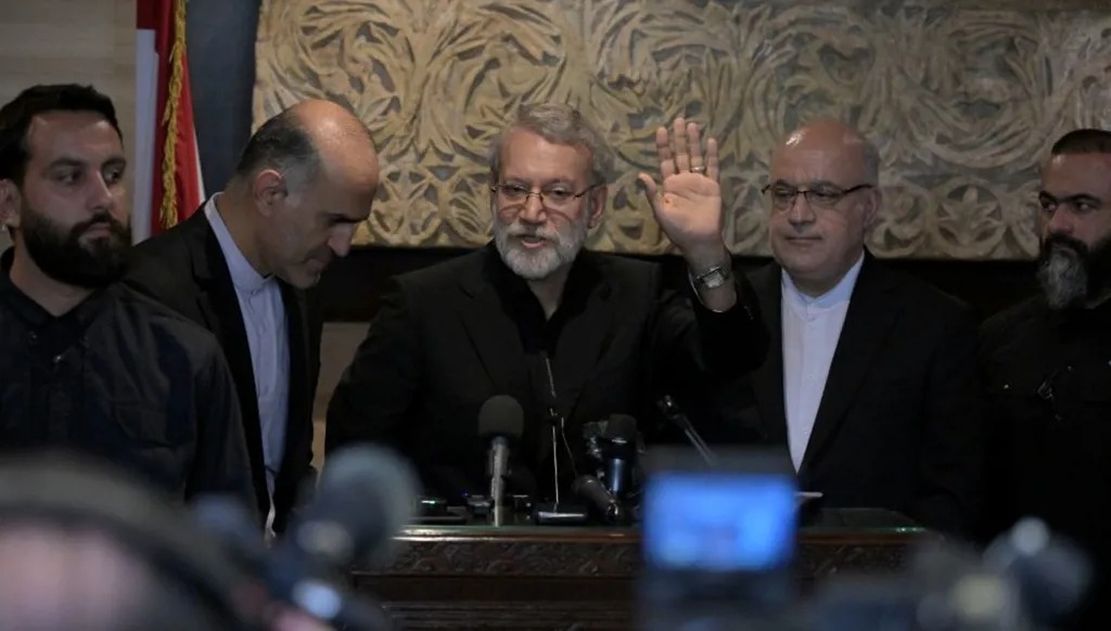 لاريجاني في عين التينة (نبيل اسماعيل).