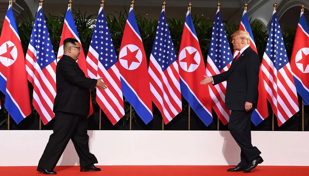 ترامب وكيم. (وكالات - أرشيف)