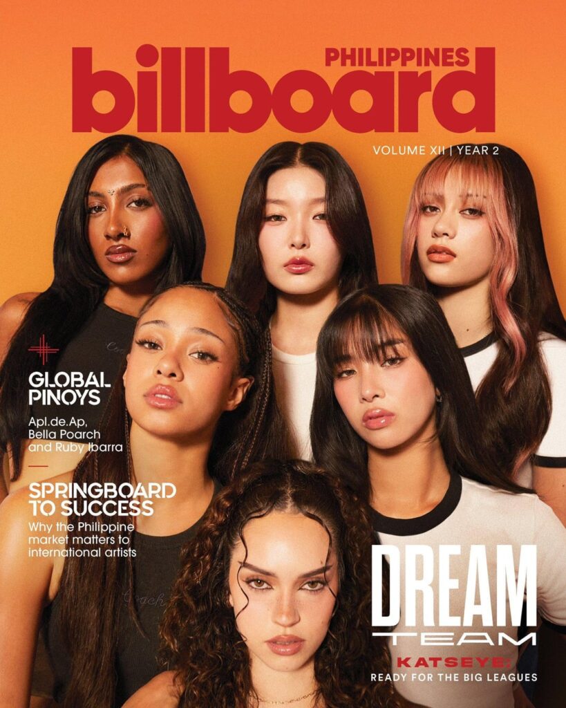 Katseye - Billboard Philippines (Volume XII August 2025 Cover & Pictorial)