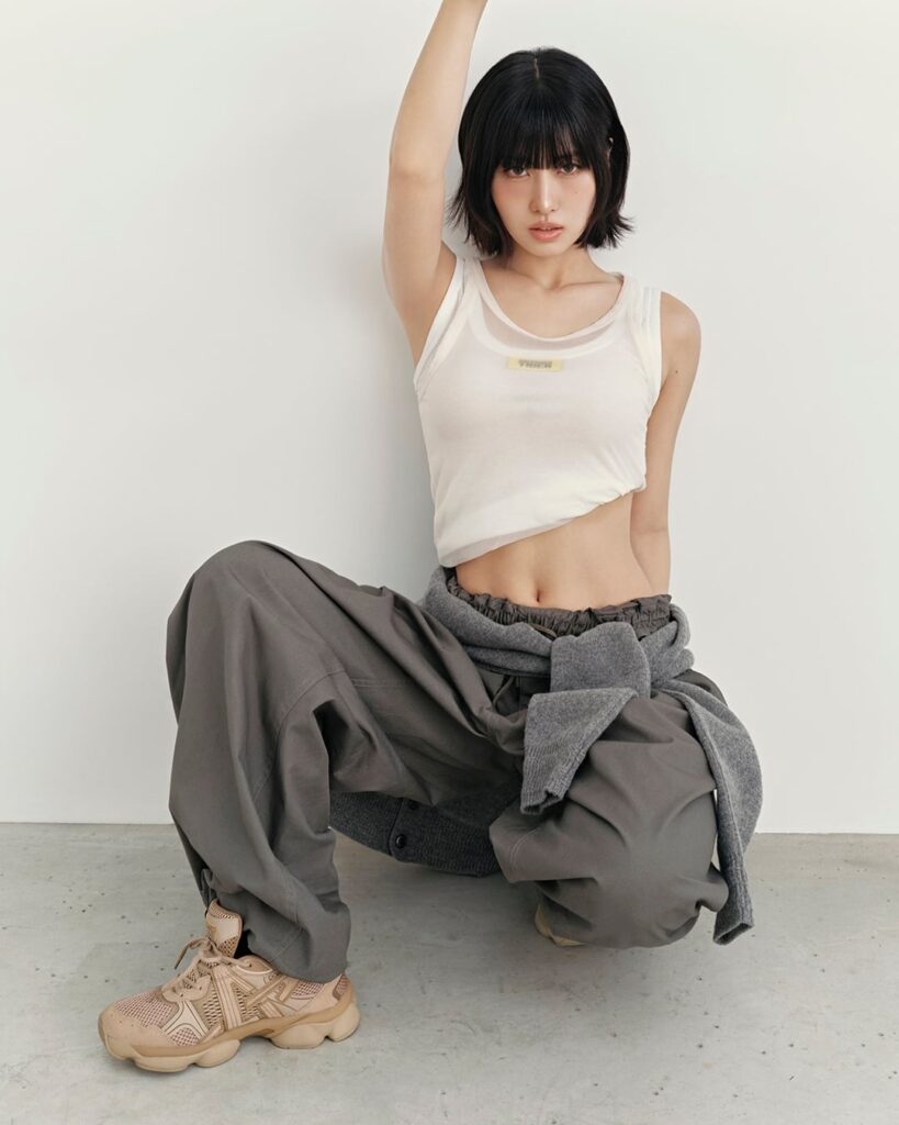 250804 Onitsuka Tiger - Onitsuka Tiger تكشف عن صور Momo و Gulf و Rashmika التي ترتدي Tigrun. "