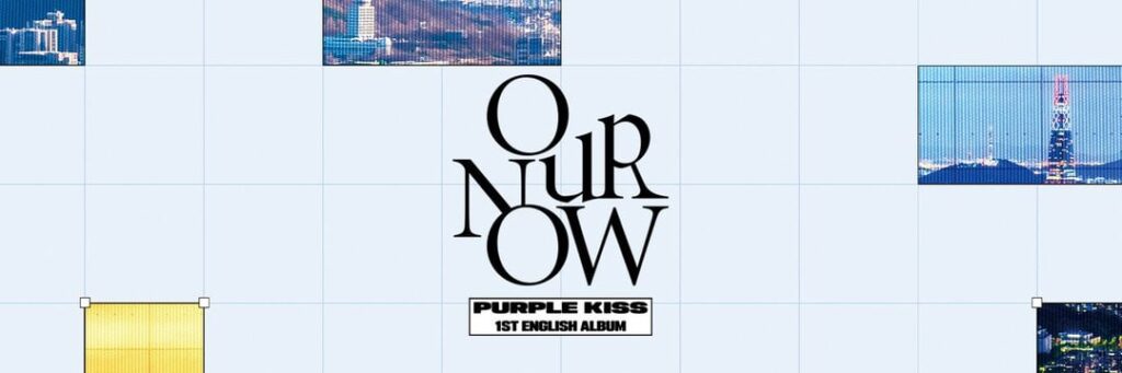 Purple Kiss - 1st English Album: Now Now (New Banner + Logo)