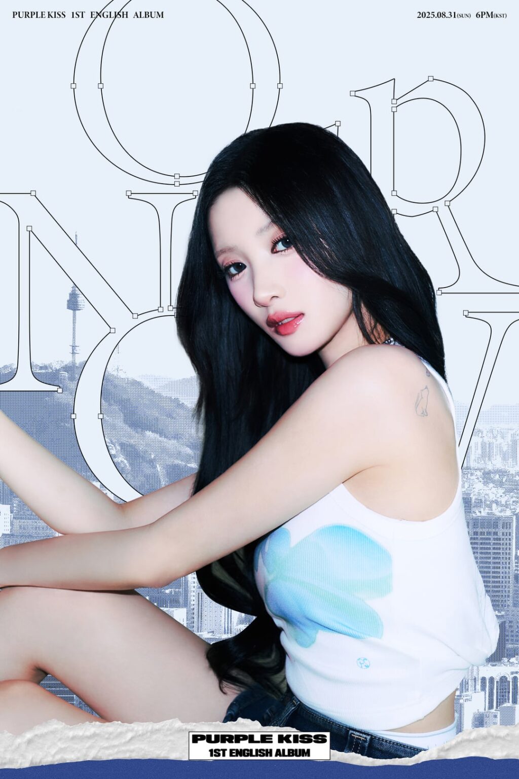 Purple Kiss - 1st English Album: Now Now (Concept Photo #1 - فرد)