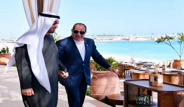 الرئيس السيسي والشيخ محمد بن زايد