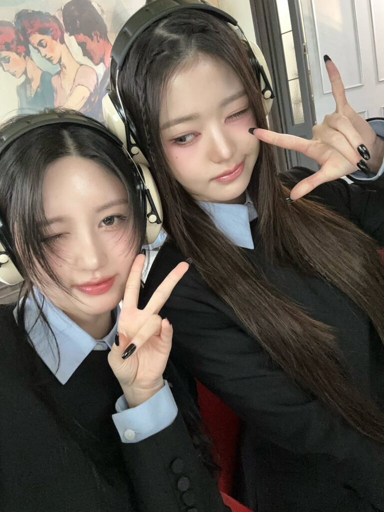 250831 Ive Twitter Update مع Gaeul - رسالة عيد ميلاد لـ Wonyoung