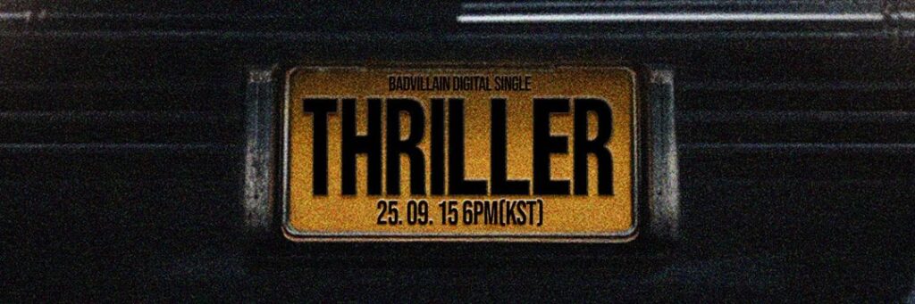 Badvillain - Single Digital: Thriller (شعار جديد + شعار)