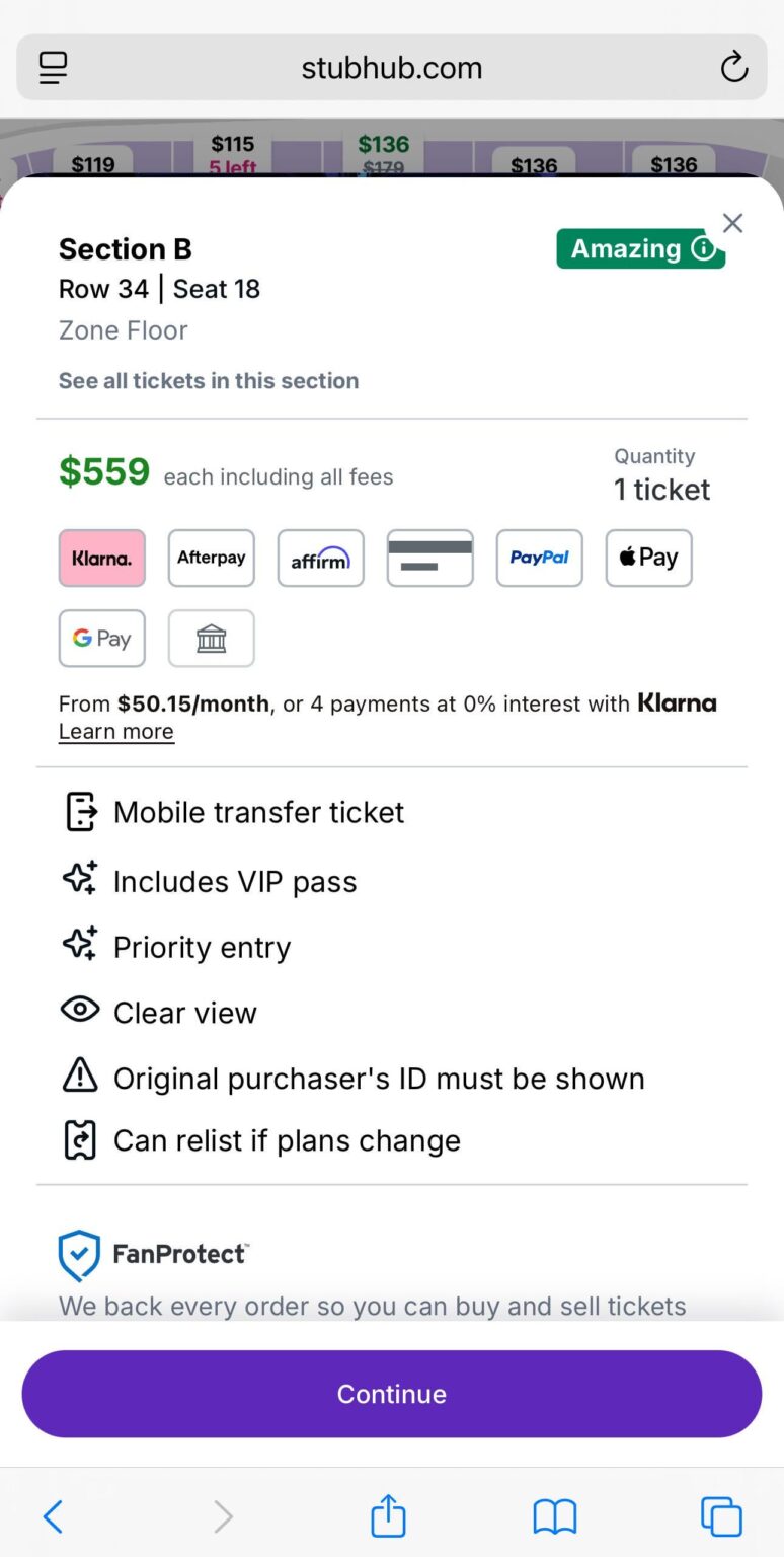 إعادة بيع فوائد VIP جولة Lesserafim