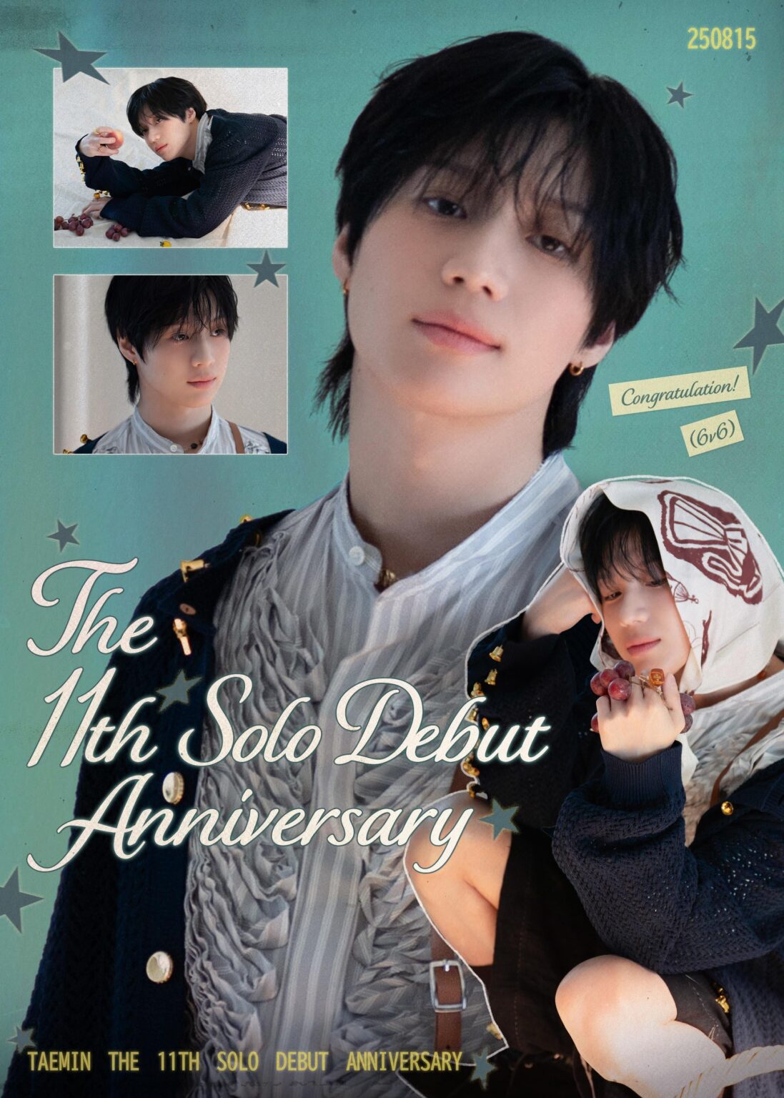 ذكرى 11th Solo Happy 11th Solo There Taemin!