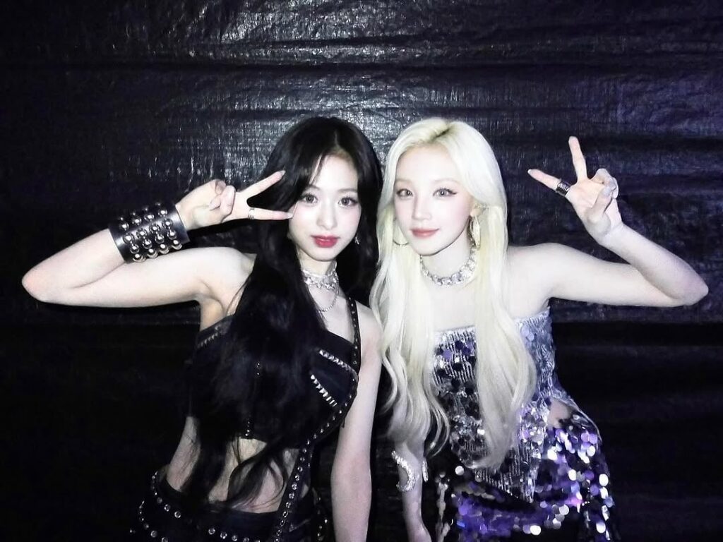 250812 Yuqi Instagram Update feat babymonster ahyeon