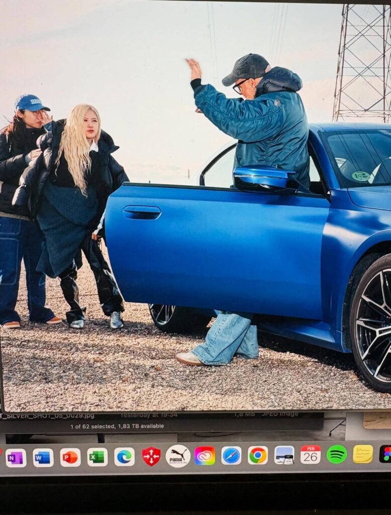 الورد ل puma وراء الكواليس