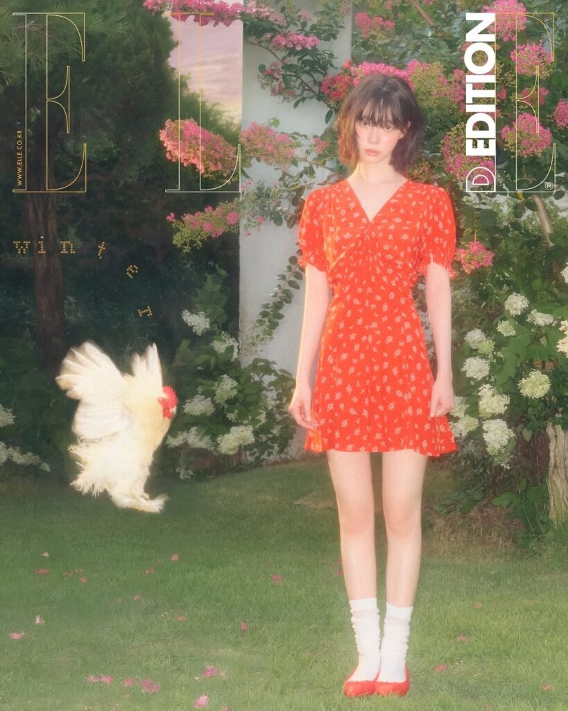 250827 Winter for Elle Korea (سبتمبر 2025 العدد الرقمي + مقابلة كاملة)