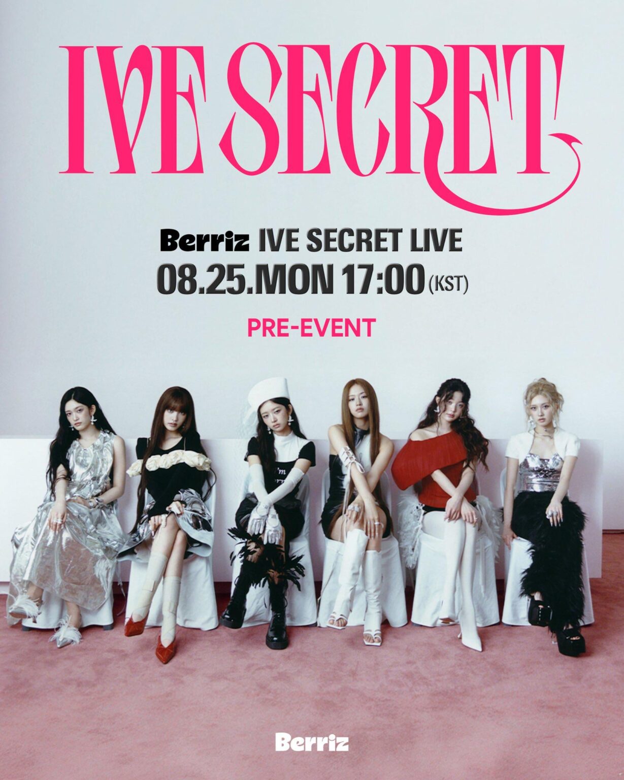 Ive - The 4th EP: Ive Secret (Perriz Pre -Envent Live Teaser Poster)