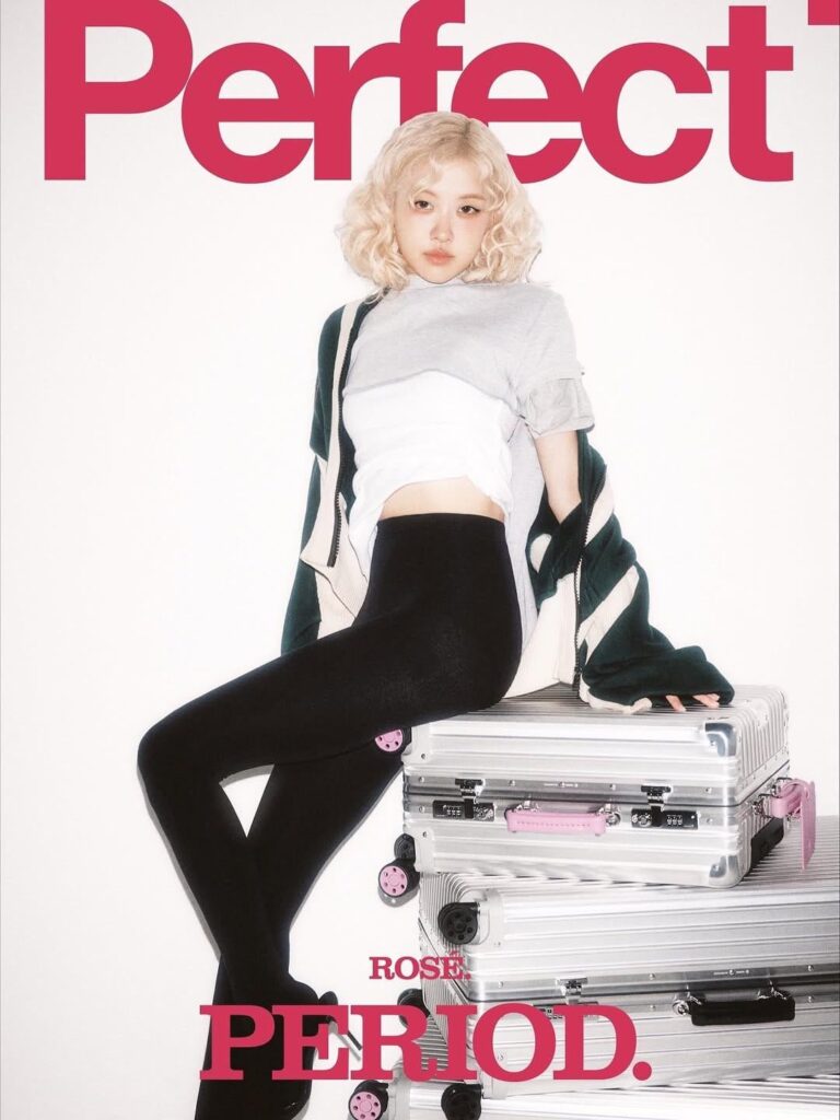 250826 Rosé X Rimowa لمجلة Perfect