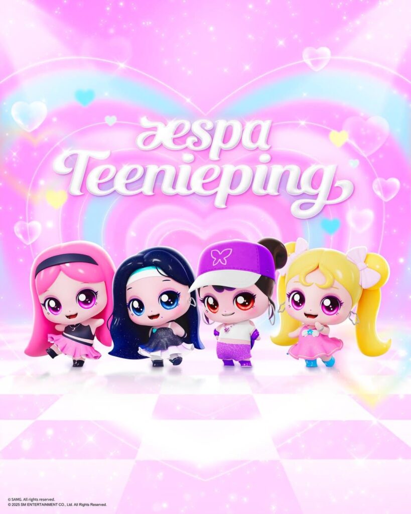 250825 الصيد! تحديث instagram teenieping مع aespa