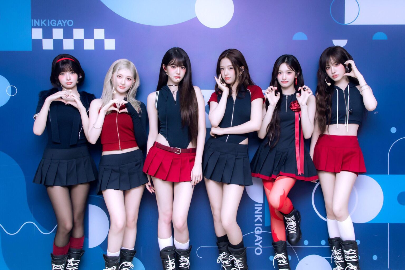 250831 KPOP_SBS Twitter تحديث مع IVE - PRE -Show Photo @ inkigayo